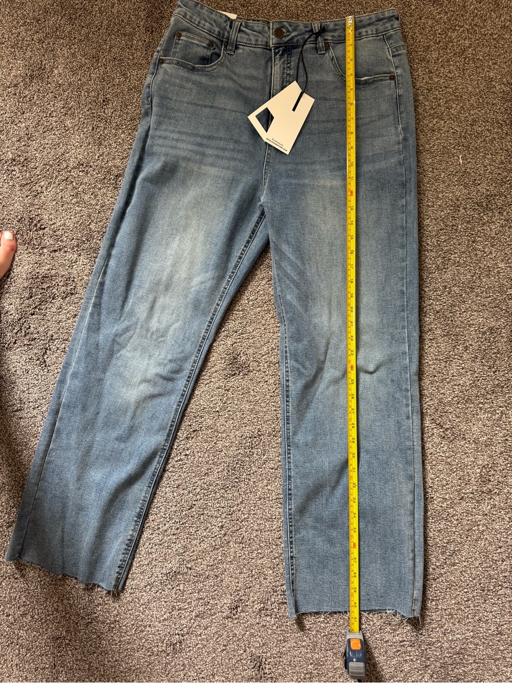 Oat New With Tags Jeans - High Rise Slim Fit Size 31 - Picture 8 of 9